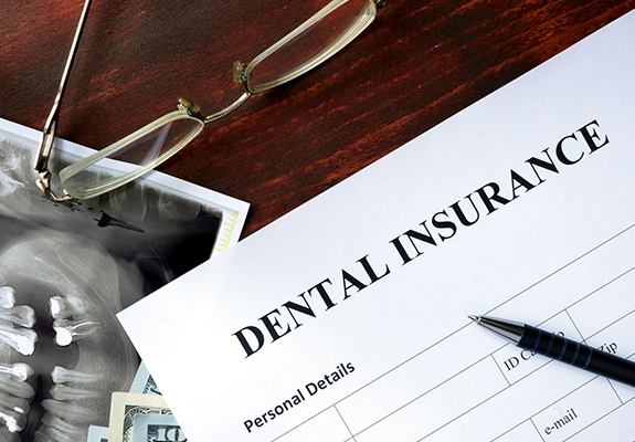 Dental insurance paperwork