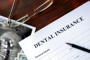 A dental insurance form.